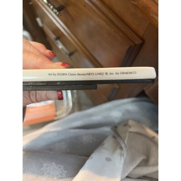 Vintage Demdaco Claire Stoner Ceramic Tile Art 2004 - Picture 6 of 6